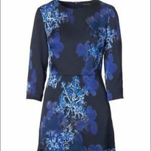 Banana Republic Blue Floral Dress